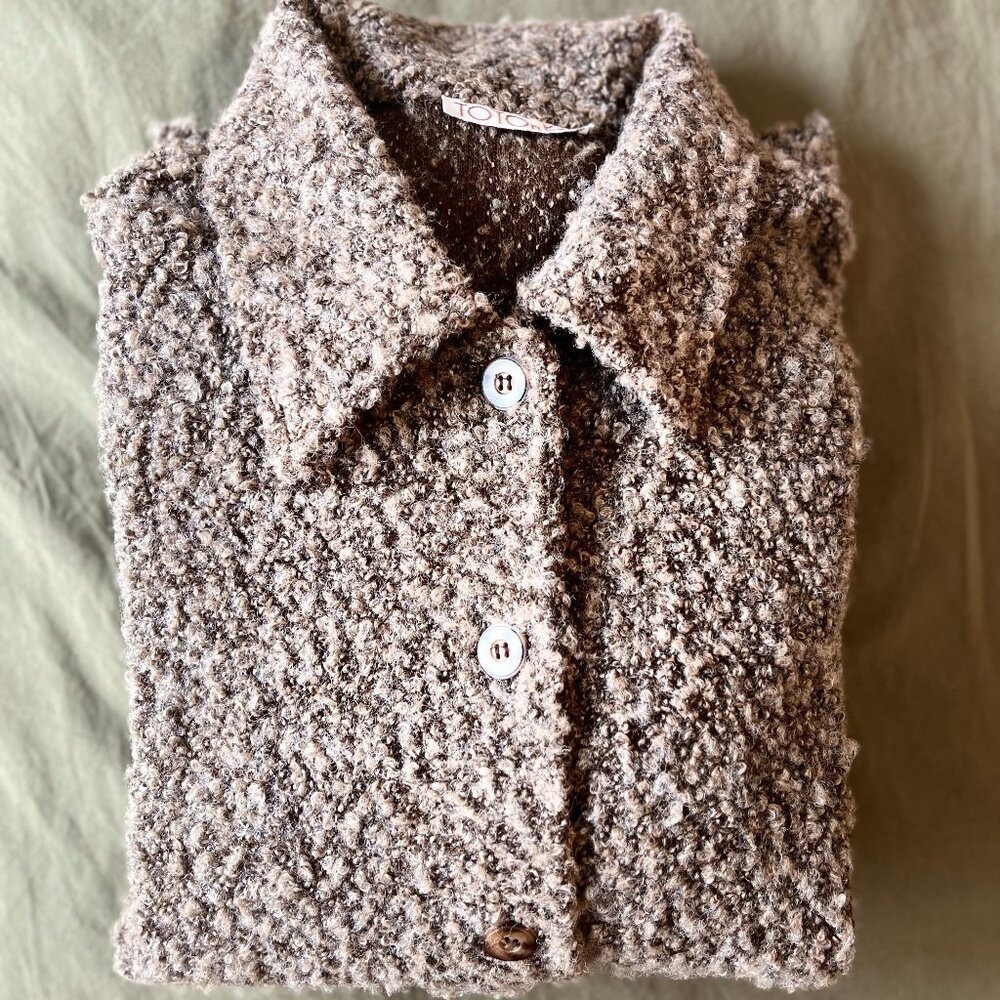 Brown Chore Sweater